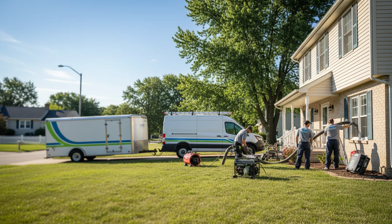 Flooded Basement Restoration And Cleanup With Repair in Flaxton, ND near me